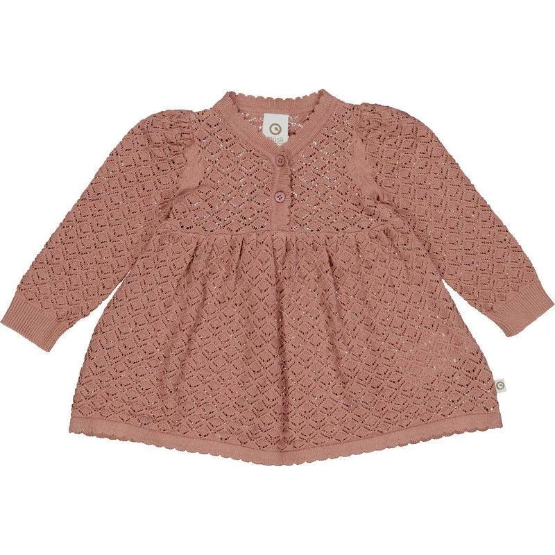 Сукня дитяча для дівчинки Green Cotton 74 см Кавовий (251112107)