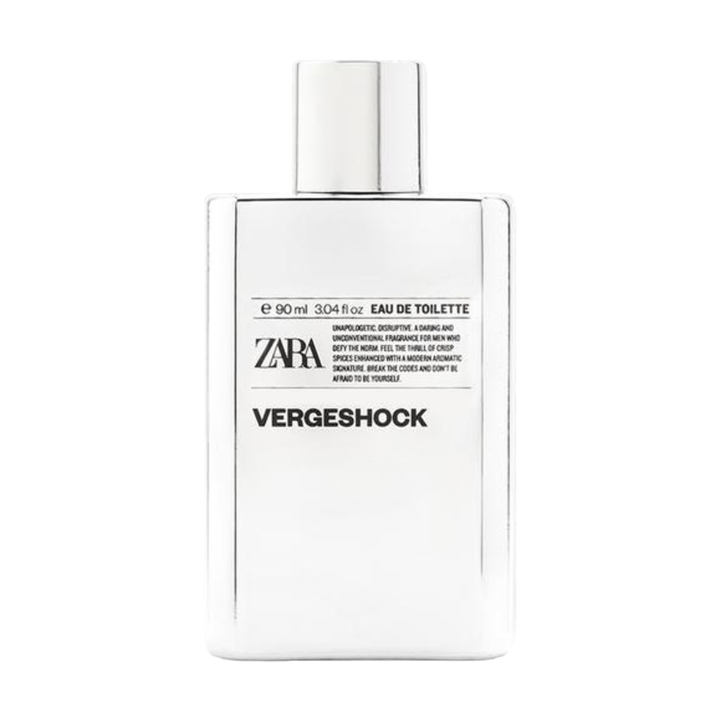 Парфумована вода чоловіча Zara Vergeshock EDT 90 мл (Т000527)