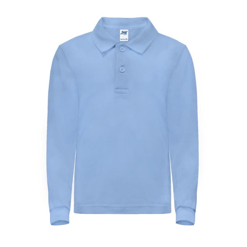 Футболка детская JHK KID POLO LS 12/14 Голубой (SK)
