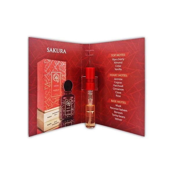 Парфюмерная вода унисекс Marelle Perfumes Sakura 1,5 мл пробник (402375)