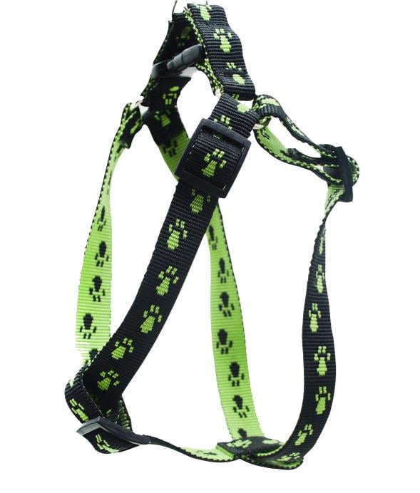 Шлейка Лапки для декоративных собак 2 см (ф910)