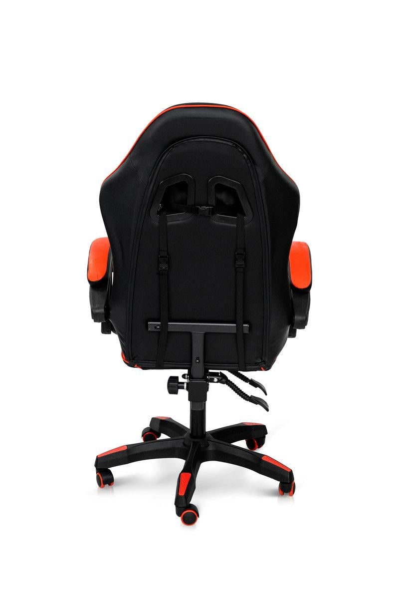 Стул офисный Слим Черный/Красный - фото 4 Стул офисный Слим Черный/Красный - фото 4