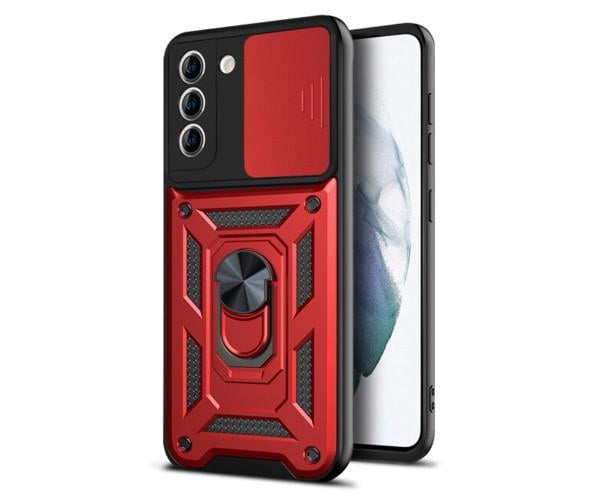 Чохол-накладка Ricco Camera Sliding для Samsung Galaxy S21 Червоний