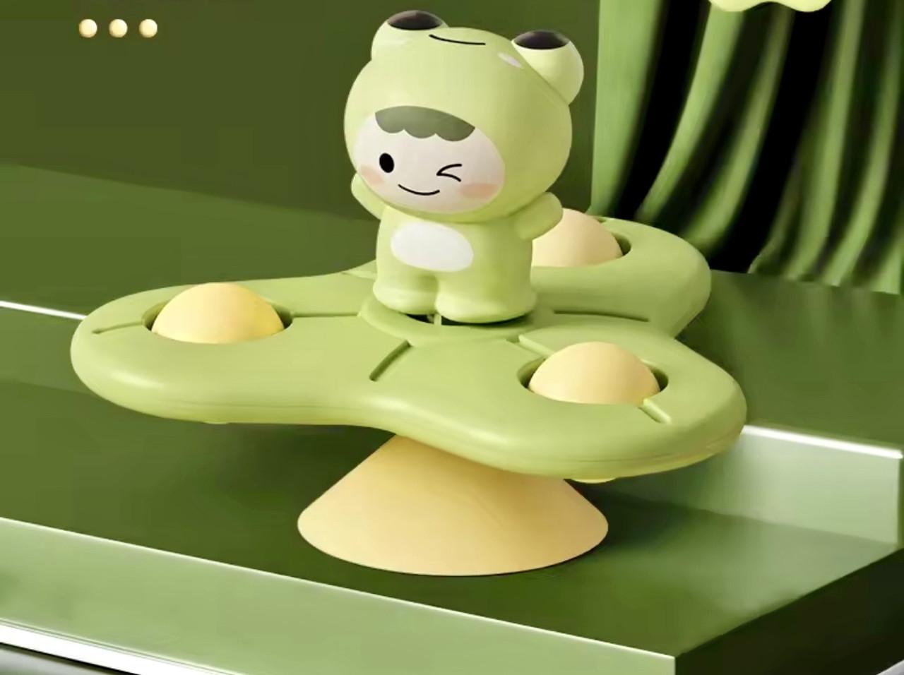 Іграшка для ванни з присоскою Жабеня що крутиться (89) - фото 4 Іграшка для ванни з присоскою Жабеня що крутиться (89) - фото 4