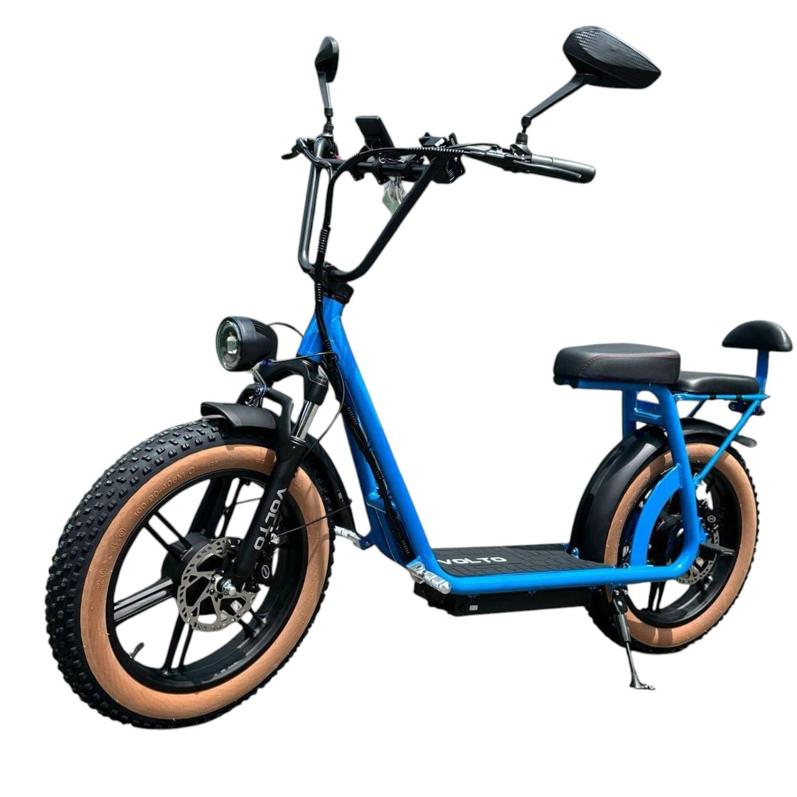 Электросамокат VOLTO Cruise 20" 2000W 30Ah NFC два двигателя Синий