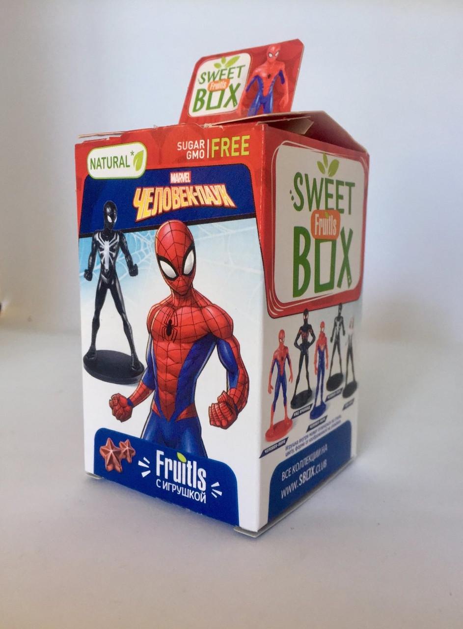 Sweet box Человек Паук и мармелад в коробочке
