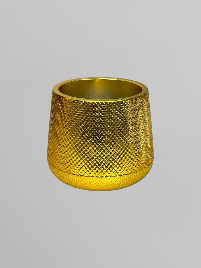 Горшок для цветов и растений 23 см Золотой (Г11011) - фото 2 Горшок для цветов и растений 23 см Золотой (Г11011) - фото 2