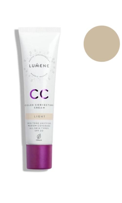 СС-крем Lumene CC Color Correcting Cream SPF20 Light (4193)