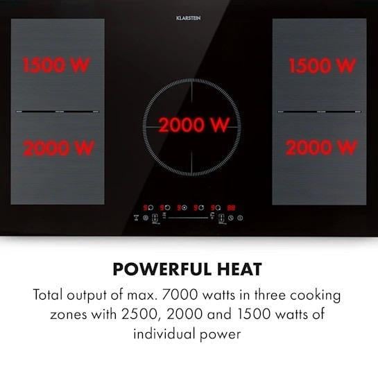 Плита индукционная KLARSTEIN Delicatessa 90 Flex 5 (10035182) - фото 2 Плита индукционная KLARSTEIN Delicatessa 90 Flex 5 (10035182) - фото 2
