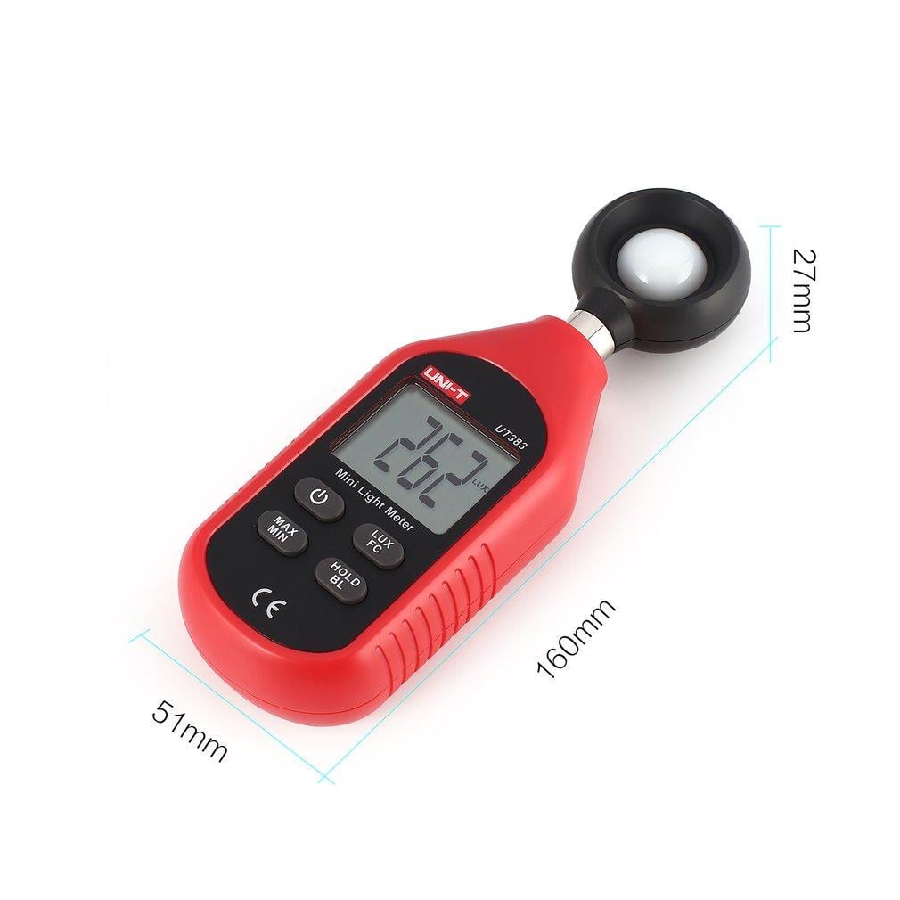 Люксиметр цифровий UNIT UT383 (21-31-86-010) - фото 5 Люксиметр цифровий UNIT UT383 (21-31-86-010) - фото 5