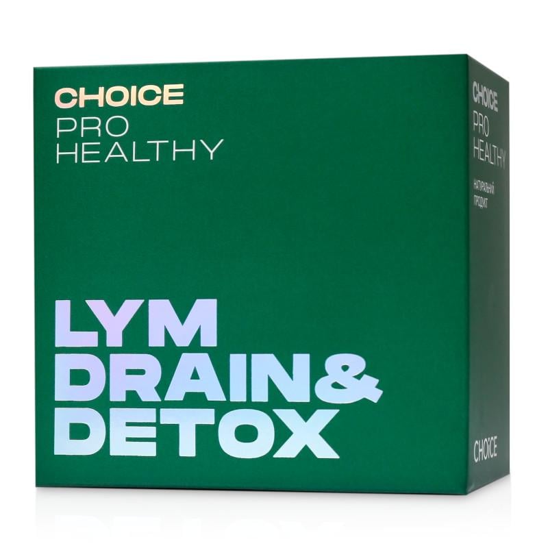 Детокс Лімфодренаж Lym Drain&Detox PRO HEALTHY CHOICE 60 капсул (99101020101)