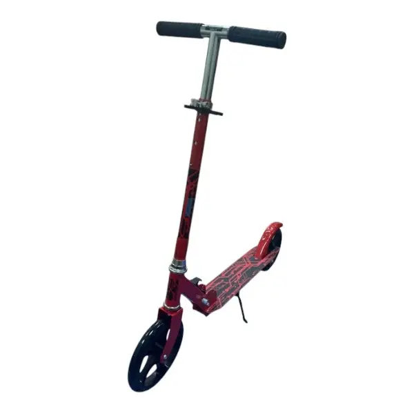 Самокат на великих колесах Scooter Червоний