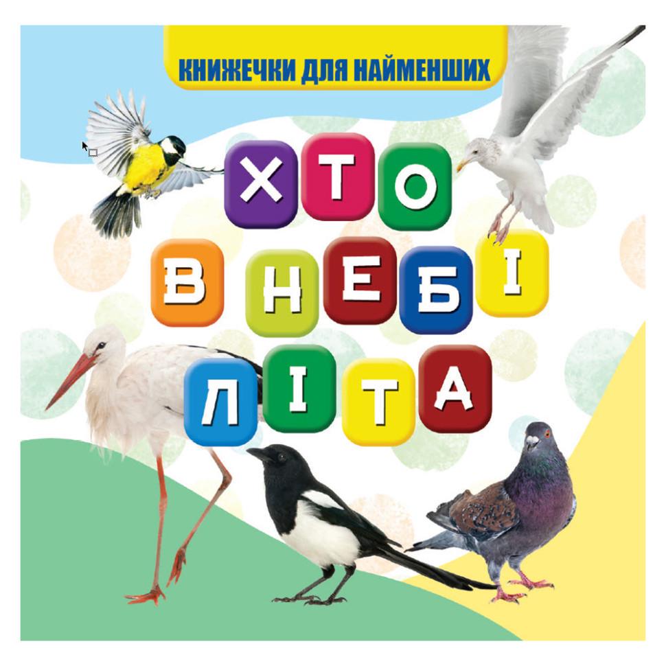 Моя перша книжечка "Хто в небі літає" 10 стор. (VR06041708)