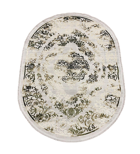 Ковер Allure 13073 1,6х2,3 м Grey/Oval (5932-12)