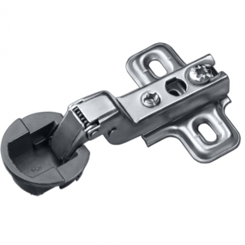Петля мебельная полунакладная Muller для стекла 95° Slide-On D=26 мм (714550)