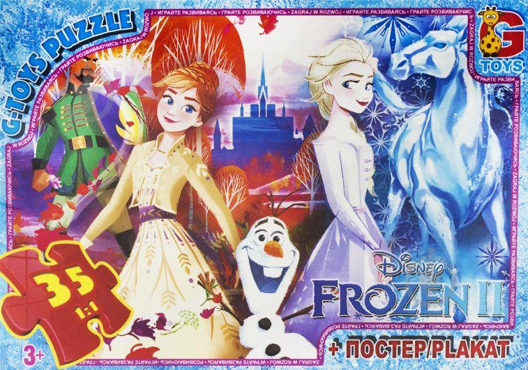 Пазлы из серии Холодное сердце 35 эл Gtoys (FR026)