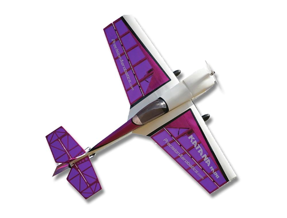 Літак радіокерований Precision Aerobatics Katana Mini KIT 1020 мм Фіолетовий (55751)