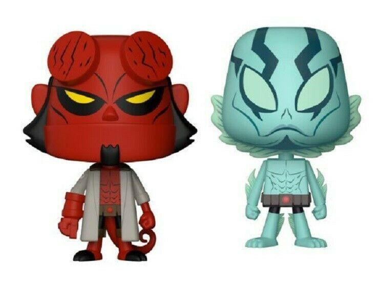 Набор фигурок Funko Pop Action Hellboy Abe Sapien and Hellboy 10 см (H HA227)