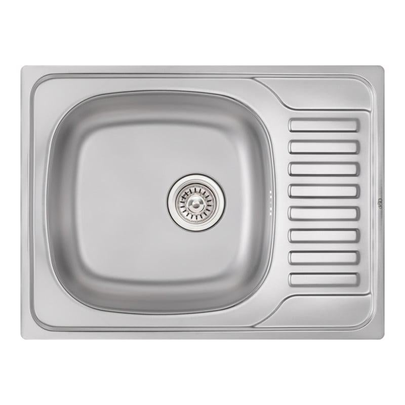 Мийка кухонна Q-tap 6550 Satin 0,8 мм (QT6550SAT08)