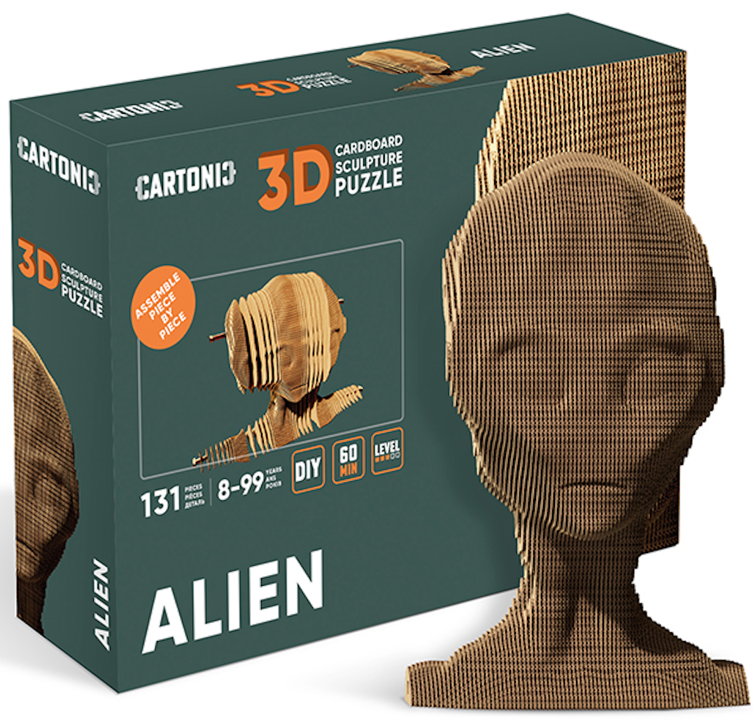 Картонний конструктор Cartonic 3D Puzzle ALIEN (8987171) - фото 1