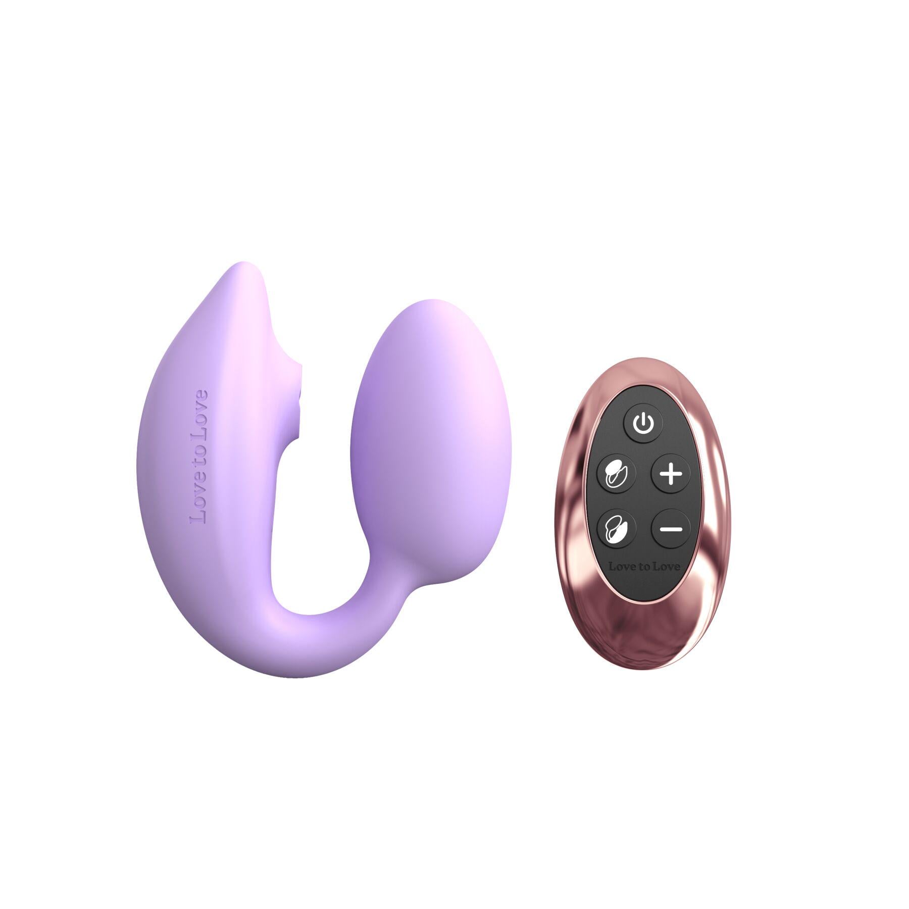 Виброяйте Love To Love с вакуумной клиторальной стимуляцией Wonderlover Viva Mauve Виброяйте Love To Love с вакуумной клиторальной стимуляцией Wonderlover Viva Mauve
