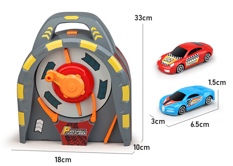 Автотрек складаний з обертаючою платформою 6 машинок в коробці (QL 906) - фото 5 Автотрек складаний з обертаючою платформою 6 машинок в коробці (QL 906) - фото 5