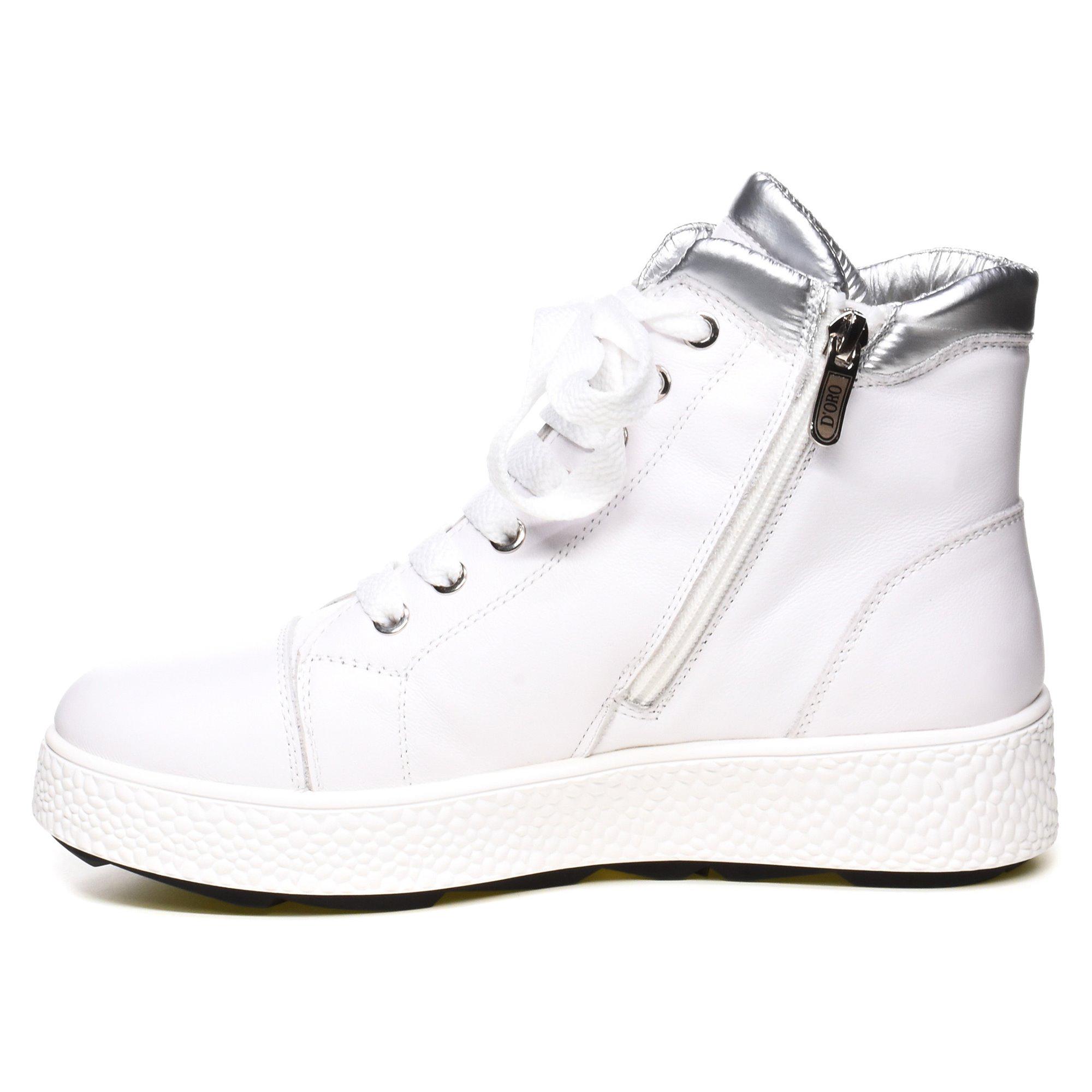 Ботинки зимние женские Palazzo Doro р. 36 Белый/Серебро (013426-36) - фото 8 Ботинки зимние женские Palazzo Doro р. 36 Белый/Серебро (013426-36) - фото 8