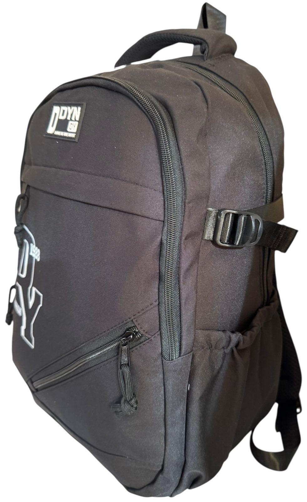 Рюкзак шкільний з трьома відділеннями Чорний (6239) - фото 4 Рюкзак шкільний з трьома відділеннями Чорний (6239) - фото 4