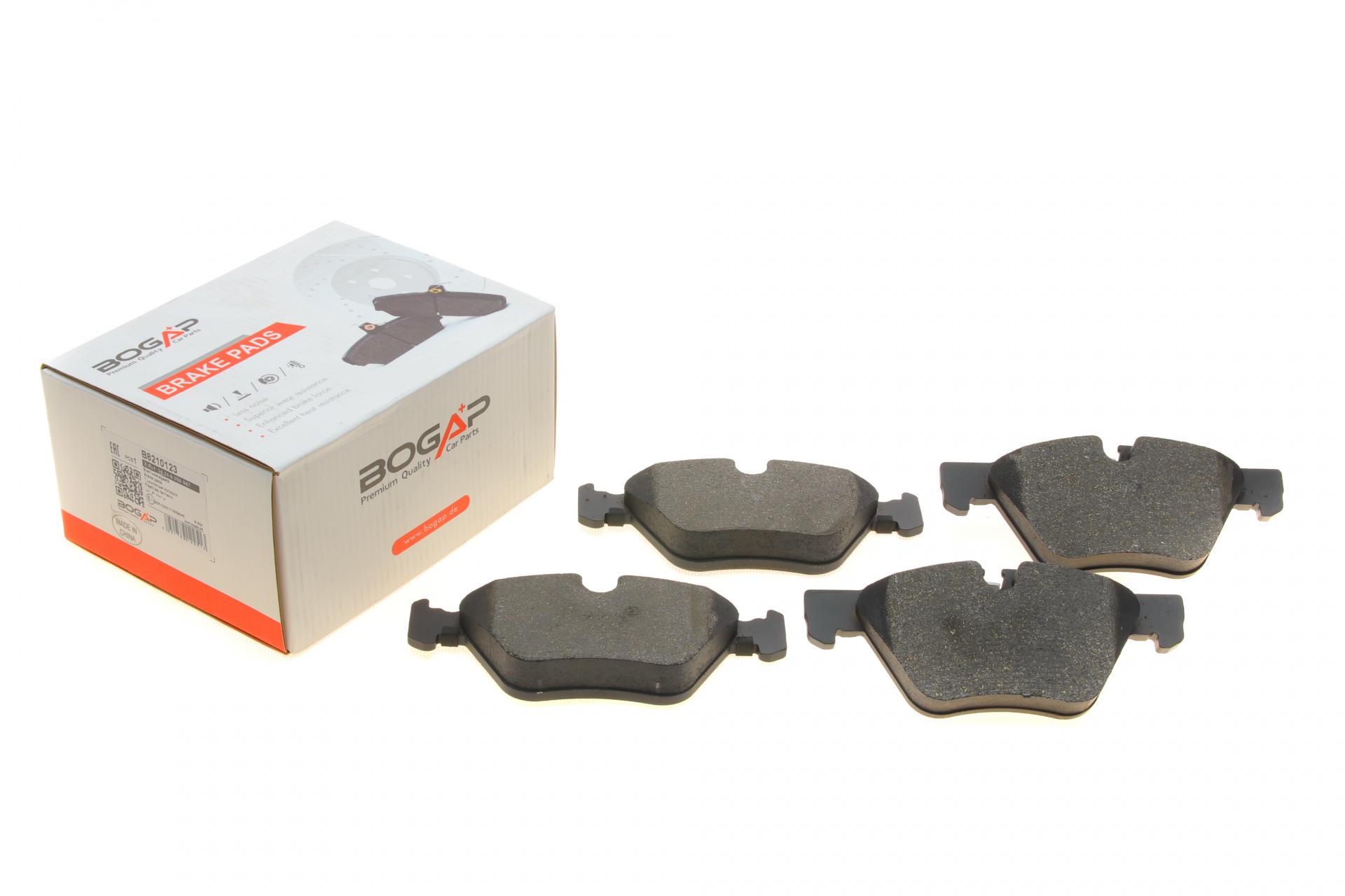 Тормозные колодки передние BOGAP для BMW 5 F10/F11 09- (B8210123)