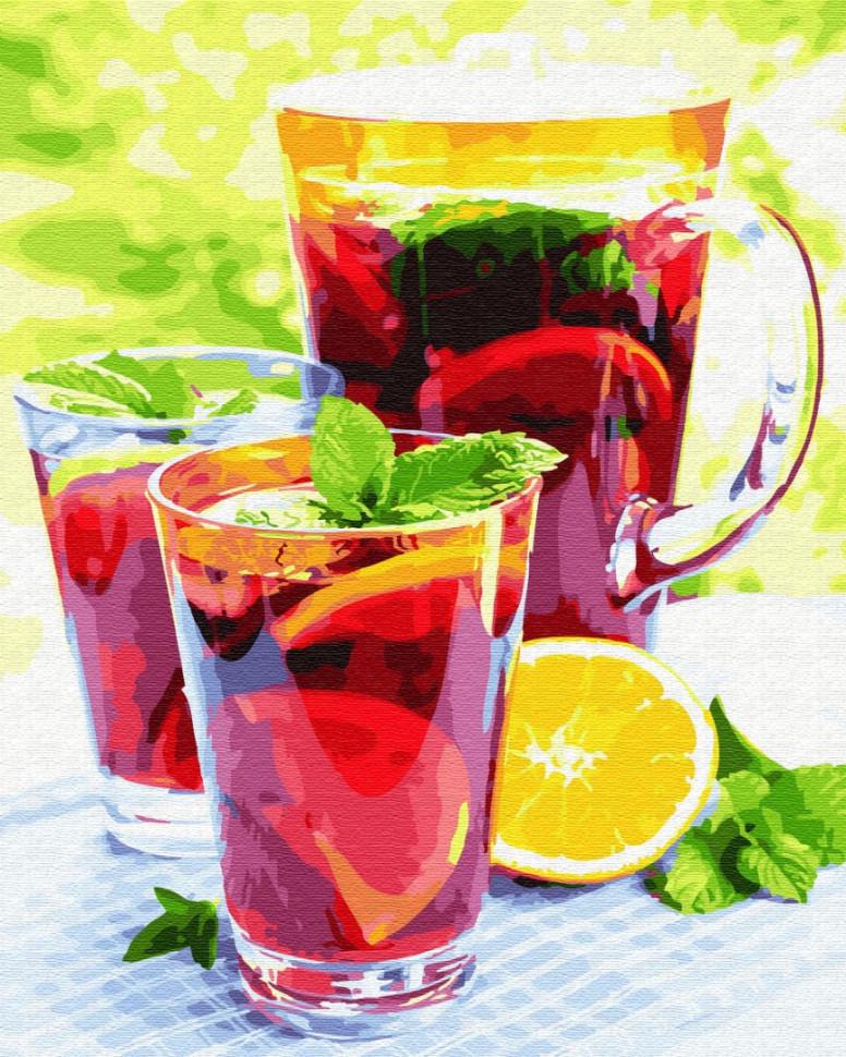 Картина по номерам Brushme Виноградный лимонад (GX28794)