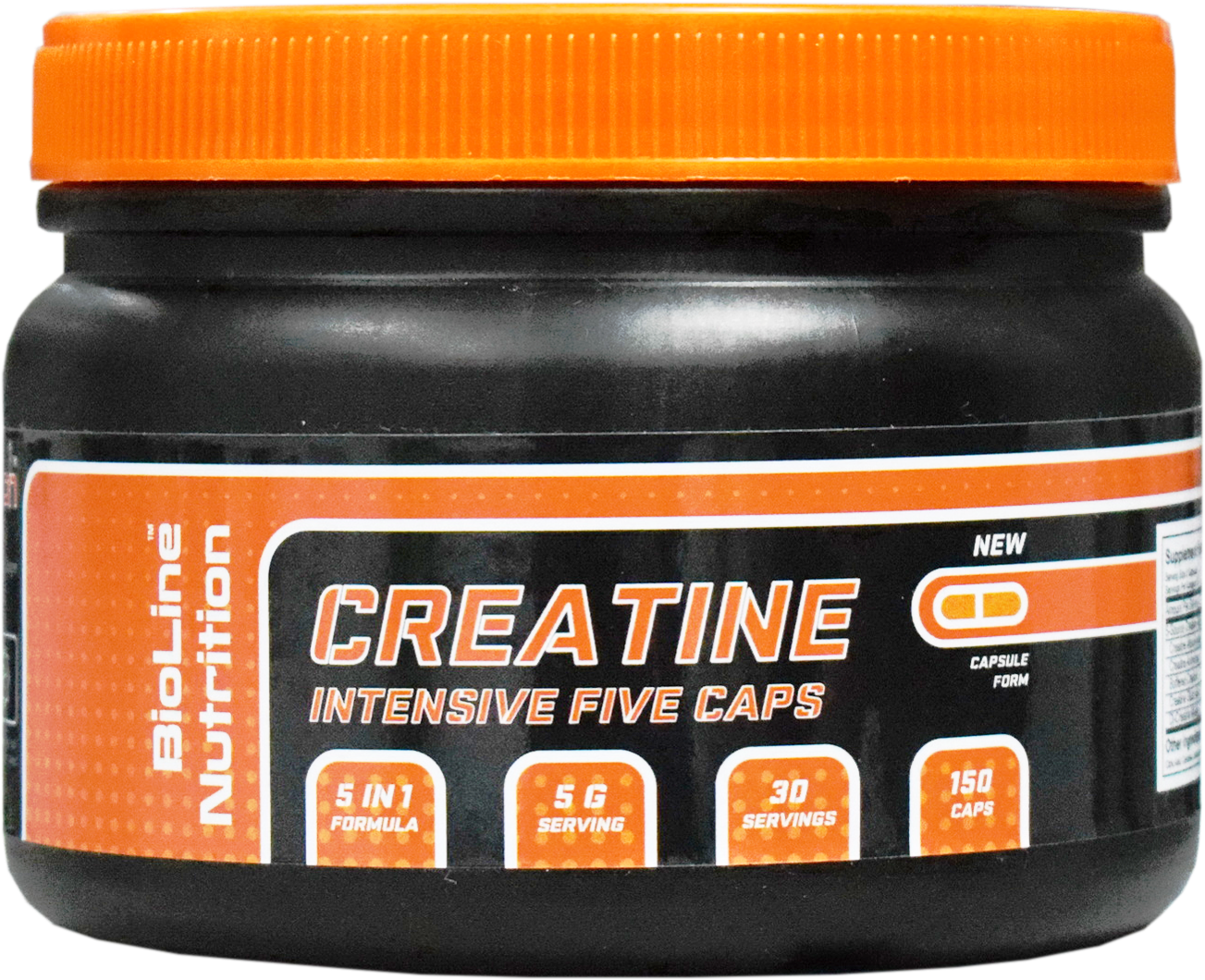 Креатин BioLine Nutrition Intensive Five Caps 150 капсул