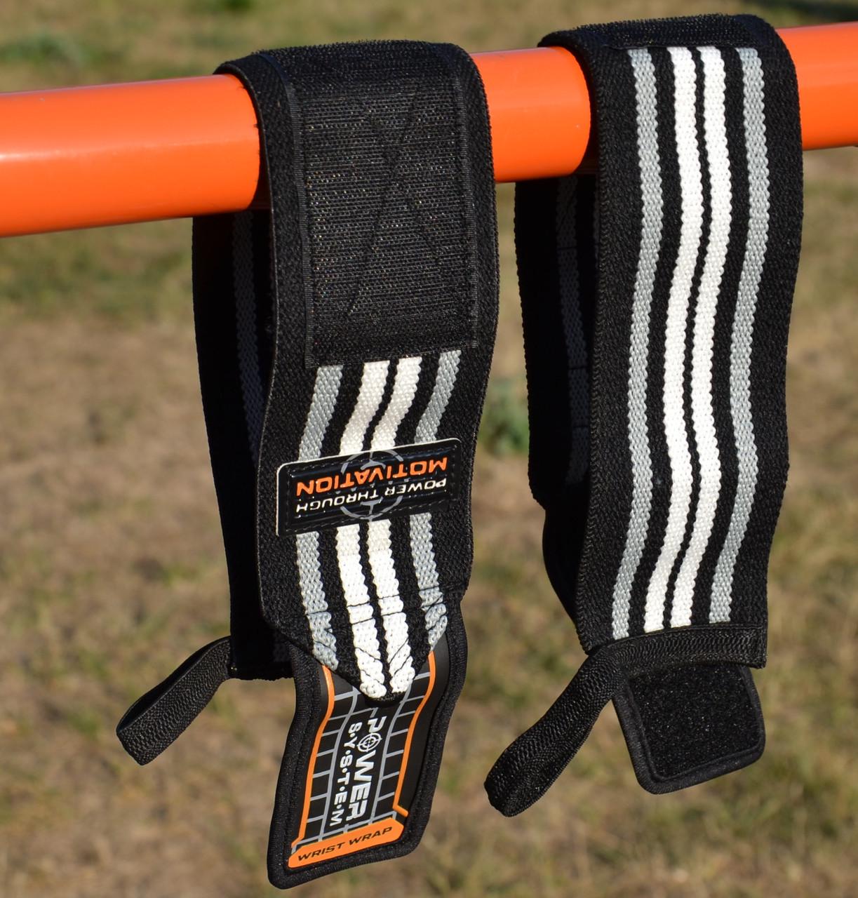 Бинты кистевые Power System PS-3500 Wrist Wraps Grey/Black (A-012327) - фото 8 Бинты кистевые Power System PS-3500 Wrist Wraps Grey/Black (A-012327) - фото 8