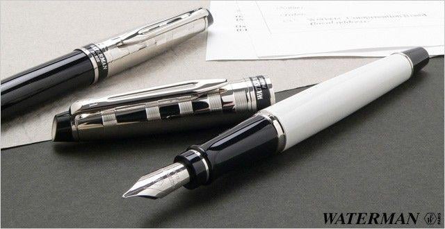 Перьевая ручка Waterman Expert Deluxe White (CT 10 039) - фото 4