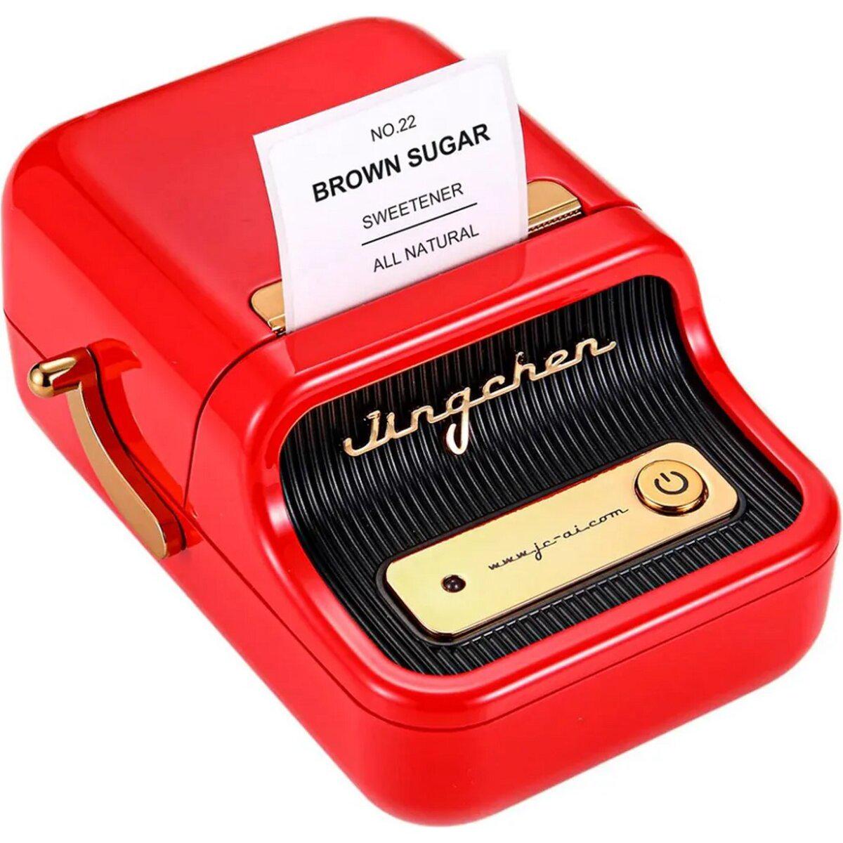 Термопринтер етикеток/стікерів NIIMBOT B21S Bluetooth портативний 1500 mAh Red (1AC13081606) - фото 5