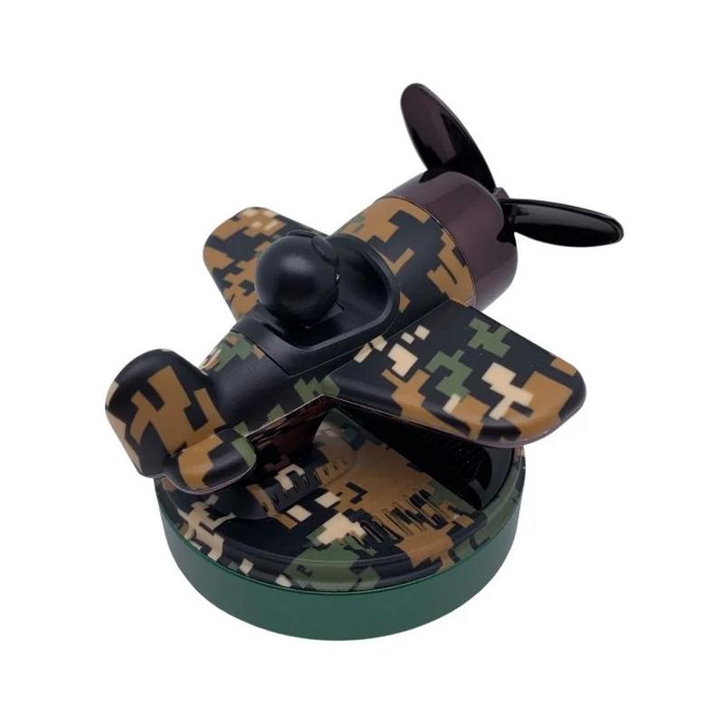 Ароматизатор літак з пілотом на сонячній батареї в подарунковій упаковці Pixel/Green (4548-Leader) - фото 2 Ароматизатор літак з пілотом на сонячній батареї в подарунковій упаковці Pixel/Green (4548-Leader) - фото 2