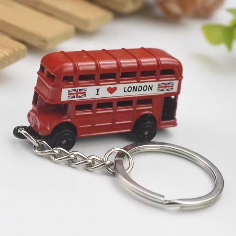 Брелок для ключей Лондонский автобус металлический Красный (99_16_0_1С) - фото 4 Брелок для ключей Лондонский автобус металлический Красный (99_16_0_1С) - фото 4