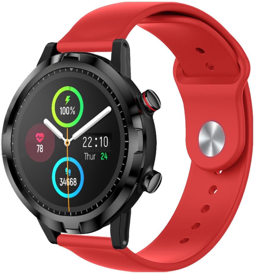 Ремешок Base для Haylou Smart Watch RT LS05S 22 мм Red (23200-2D) Ремешок Base для Haylou Smart Watch RT LS05S 22 мм Red (23200-2D)