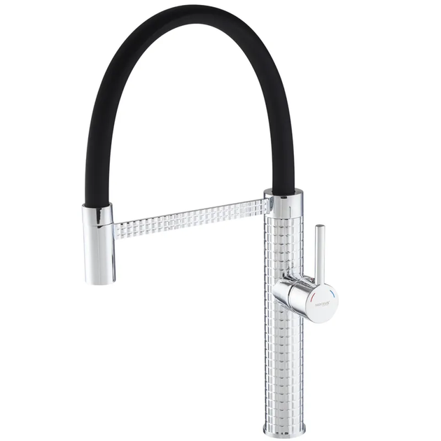 Смеситель для кухни поворотный MIXXUS Premium Oliwer 017 Refl. Black (MI6965) Смеситель для кухни поворотный MIXXUS Premium Oliwer 017 Refl. Black (MI6965)