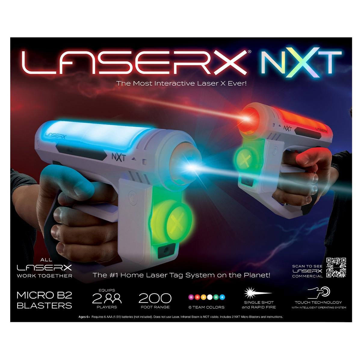 Игровой набор для лазерных боев Laser X NXT Micro 87538 для двух игроков Мульти