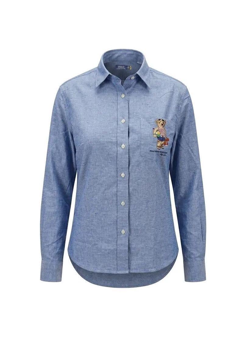 Рубашка женская Polo Ralph Lauren PRL-243LNV L (PRL-243LNV L)