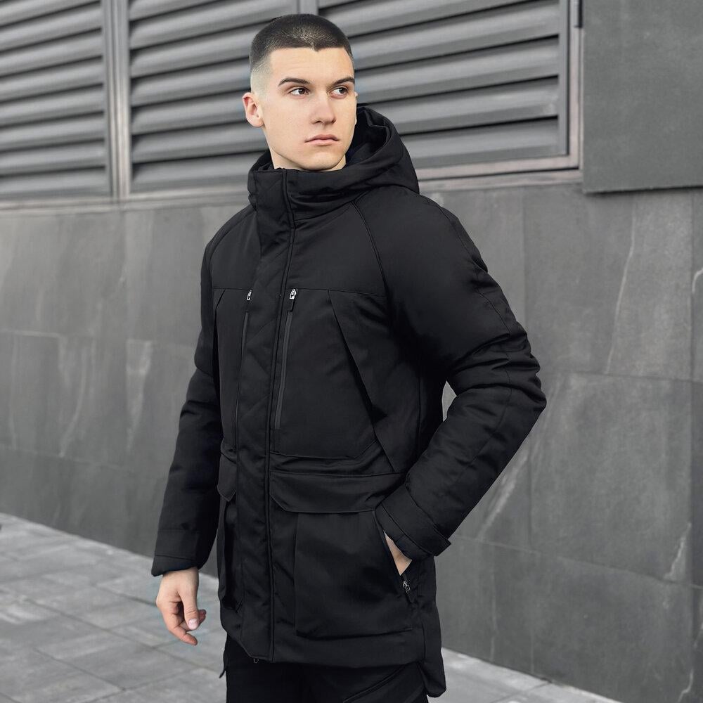 Парка Pobedov Seniora udacha 3XL Чорний (13492074) - фото 4 Парка Pobedov Seniora udacha 3XL Чорний (13492074) - фото 4