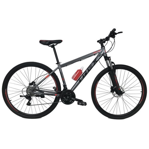 Велосипед дорожный Trex Helux 2021 SHIMANO 27,5" 17" Черный/Красный