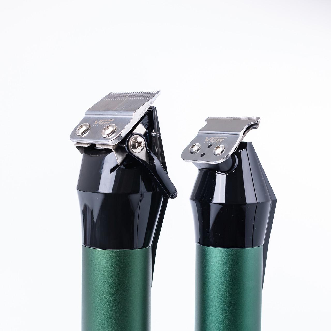 Набор для стрижки VGR HPV677 машинка/триммер (3829) - фото 7 Набор для стрижки VGR HPV677 машинка/триммер (3829) - фото 7