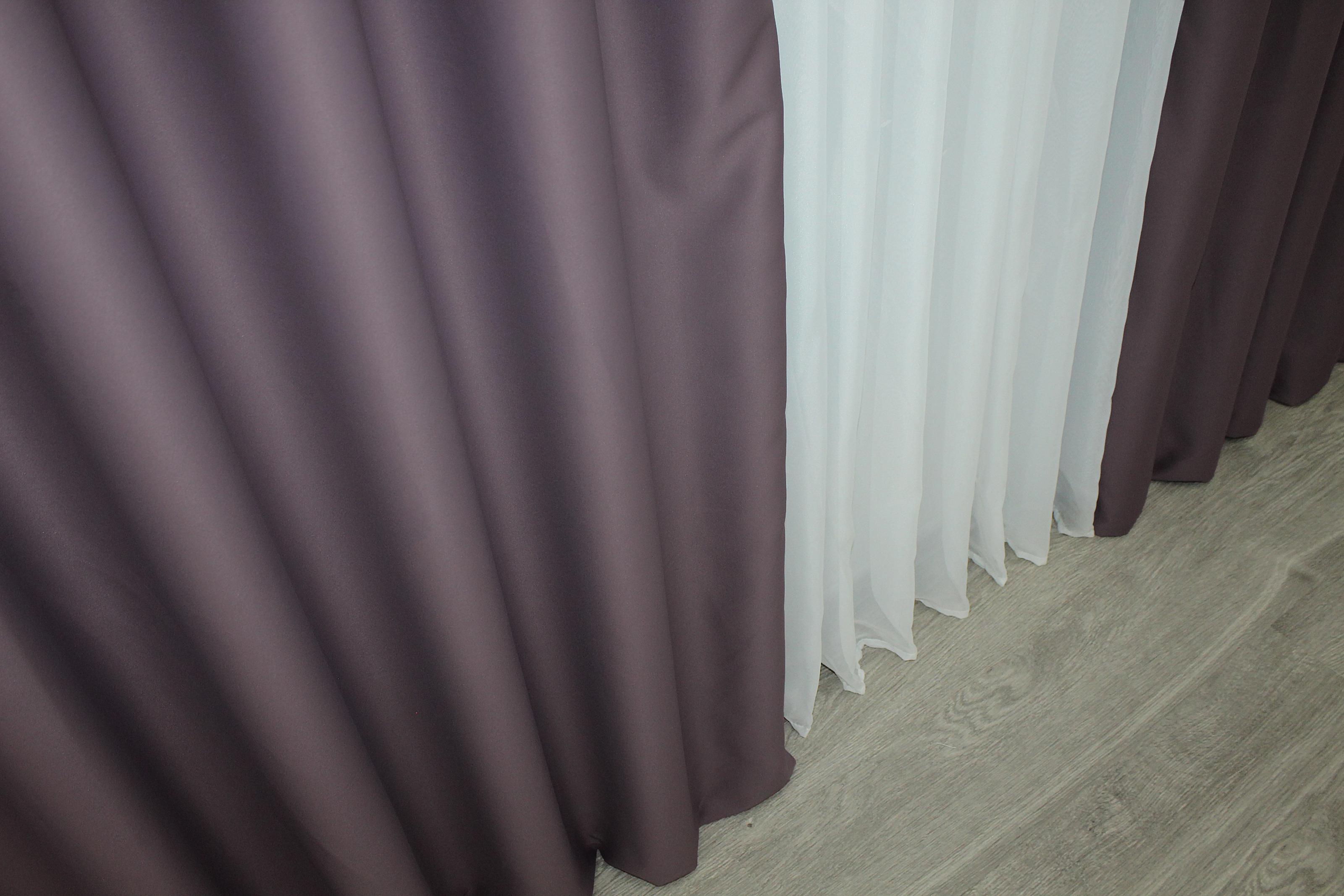 Комплект штор VR-Textil Midnight № 1231ш блекаут 150х290 см 2 шт. Марсала (33-0078) - фото 6 Комплект штор VR-Textil Midnight № 1231ш блекаут 150х290 см 2 шт. Марсала (33-0078) - фото 6