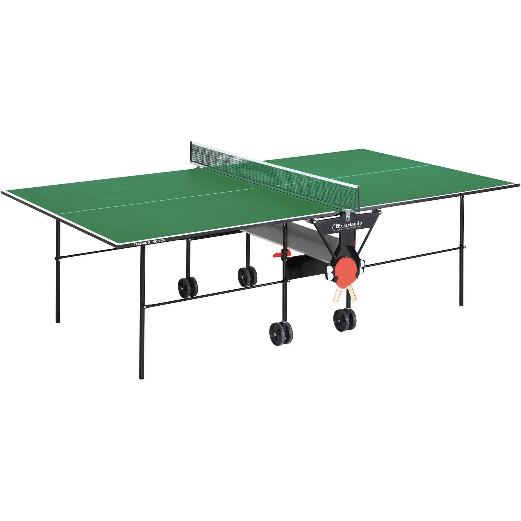 Теннисный стол Garlando Training Indoor 16 mm Green (C-112I) - фото 1