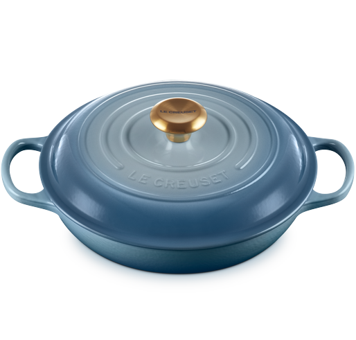 Сотейник Le Creuset Evolution 2,2 л Chambray (21180264344441) - фото 2 Сотейник Le Creuset Evolution 2,2 л Chambray (21180264344441) - фото 2