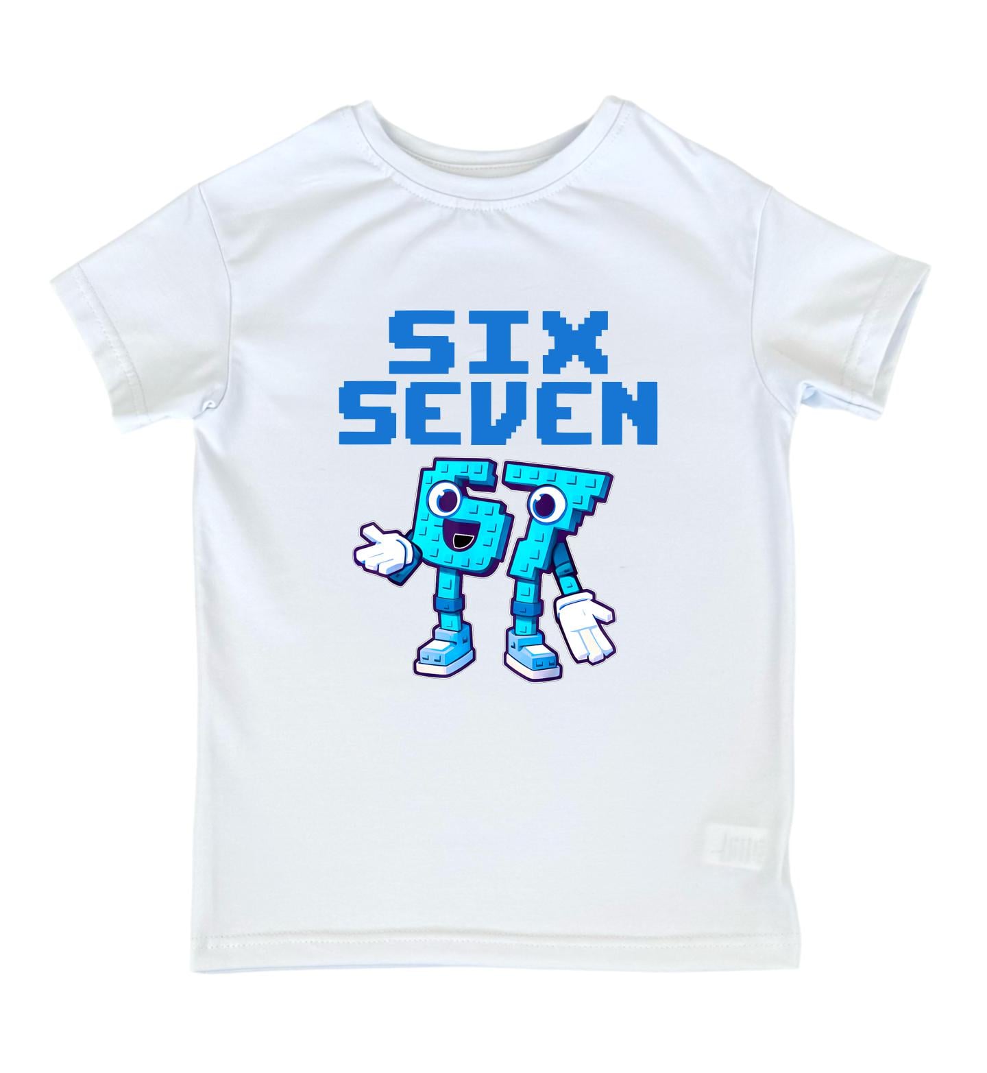 Футболка TM Spinogriz СПИ2026 "Six Seven 67" 164 см Білий (33271493)