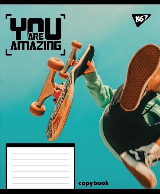 Тетрадь ученическая YES You are amazing А5/48 кл. (767942) Тетрадь ученическая YES You are amazing А5/48 кл. (767942)
