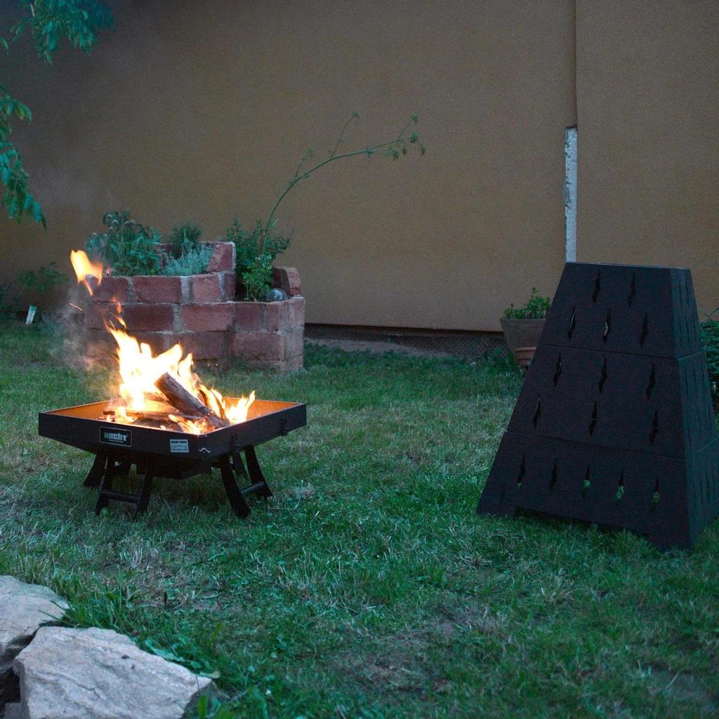 Угольный гриль HECHT VESUV 3в1 73х95х88 см - фото 3 Угольный гриль HECHT VESUV 3в1 73х95х88 см - фото 3