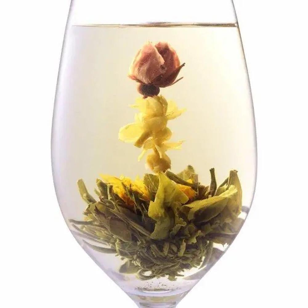 Чай білий зв'язаний елітний листовий Червона красуня 100 г - фото 4